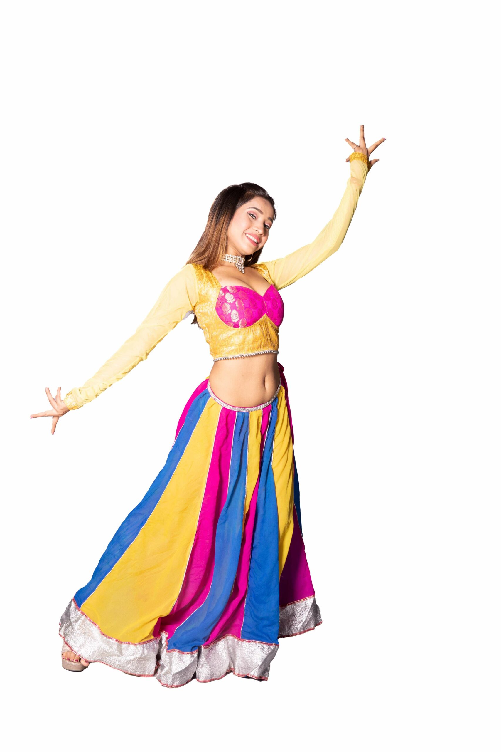 Sarees India Traditional Children Costume Ethnic Style Performance Girl  Lehenga Choli Dance Green Suits top+skirt+scarf+pants - AliExpress