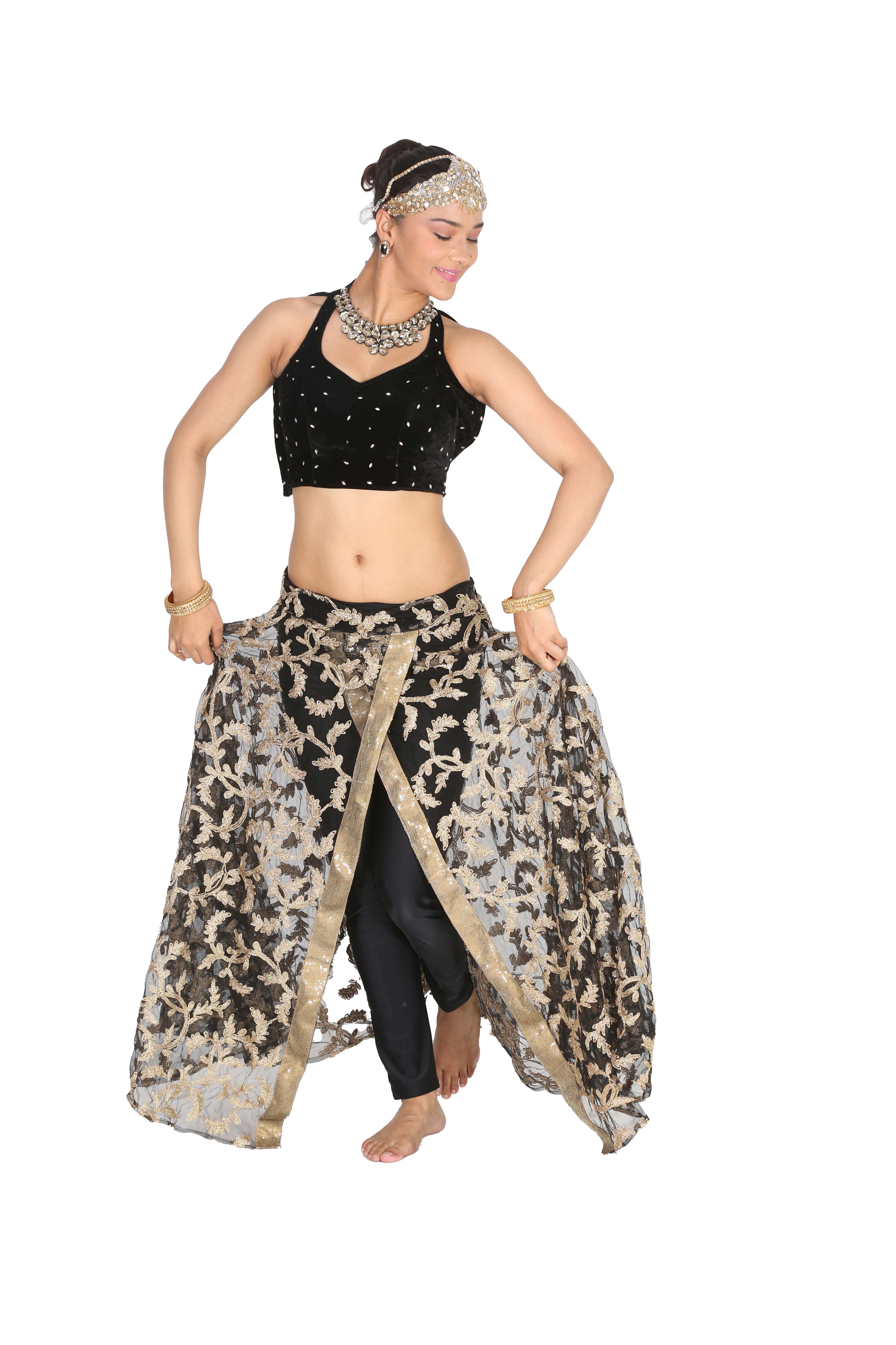 Choice Available Polyester Jaipur Gharana Kathak Dance Costumes