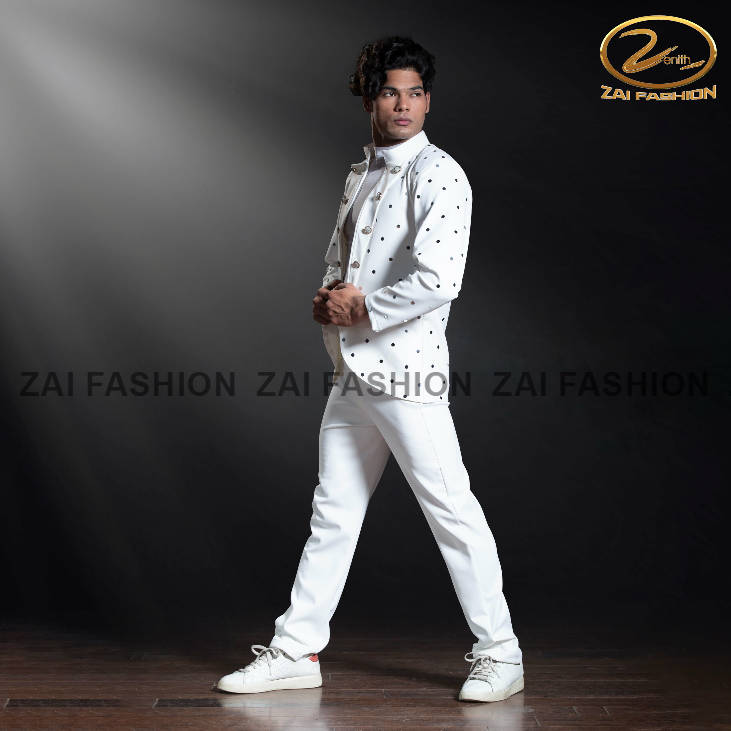White Mens Western Outfit