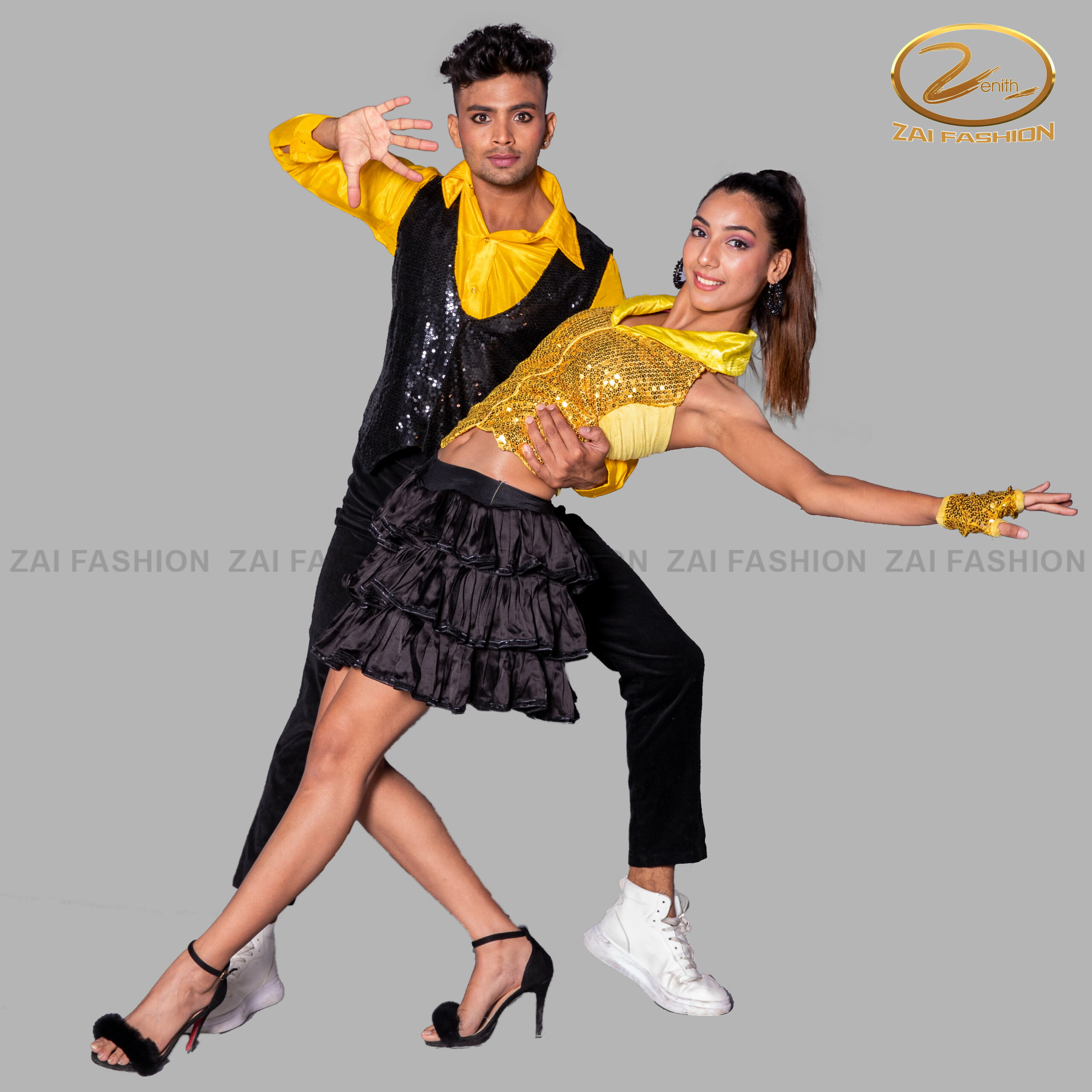 Retro Dance Costume For Couple - Image 3