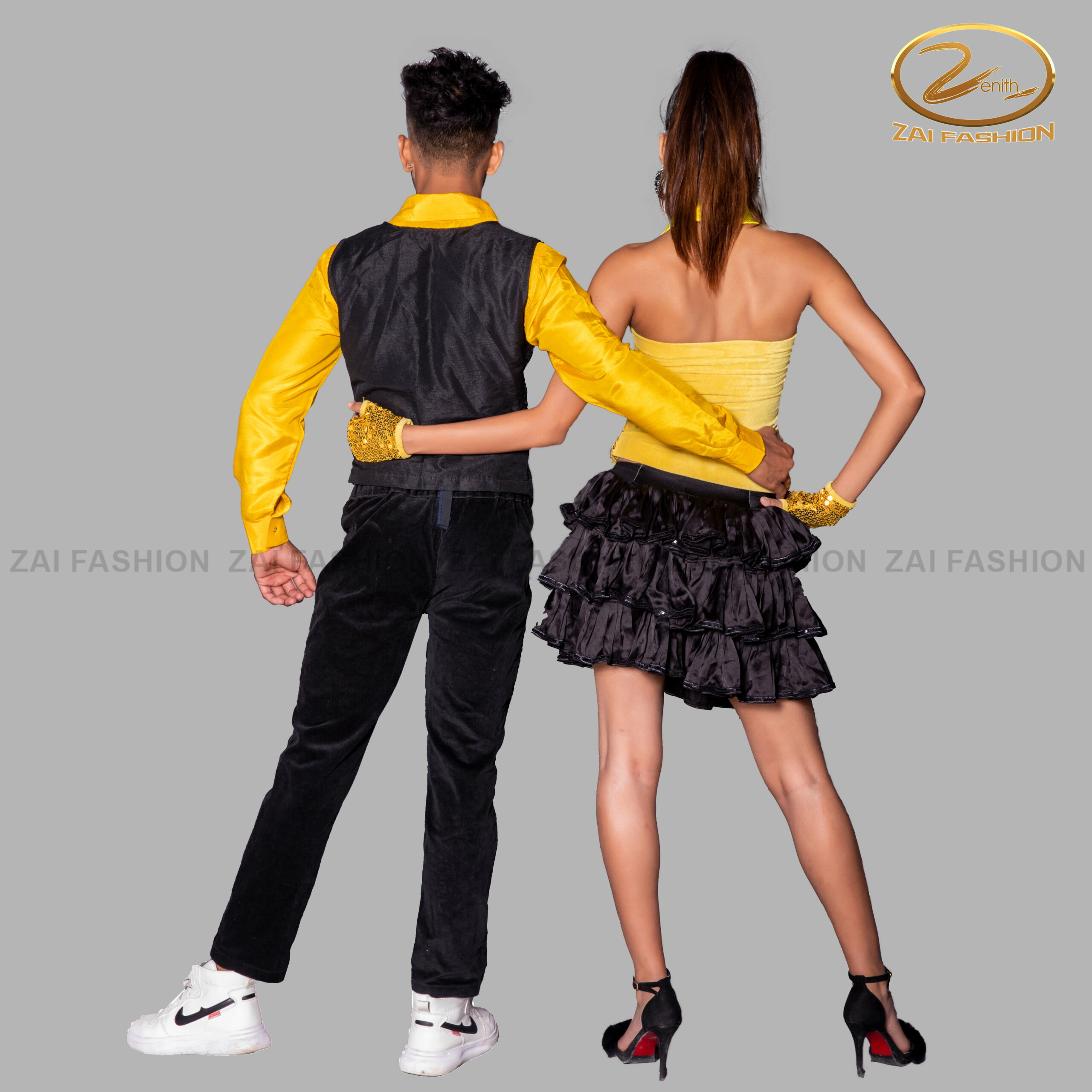Retro Dance Costume For Couple - Image 4