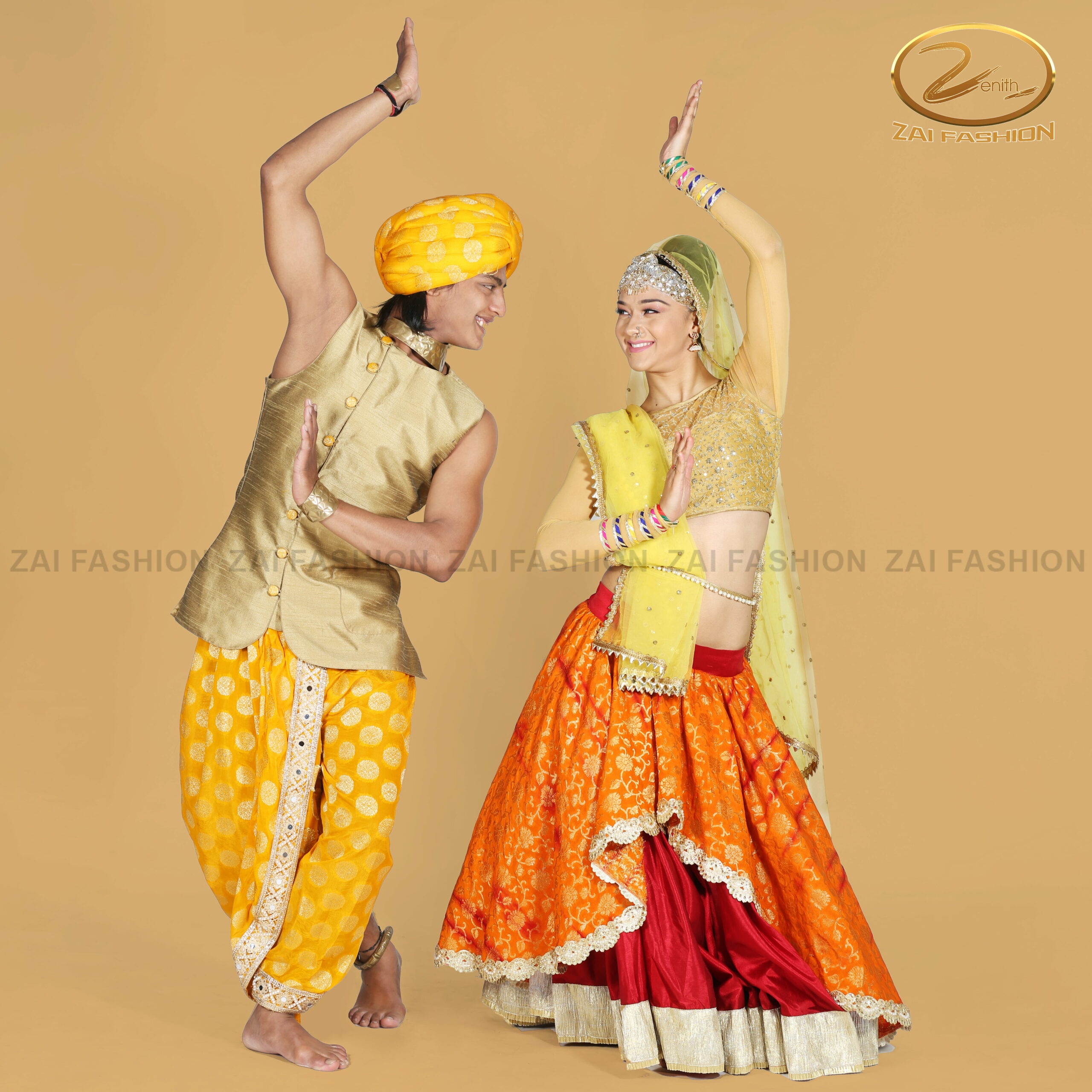 Indian Ethnic Couple Outfit - Image 2