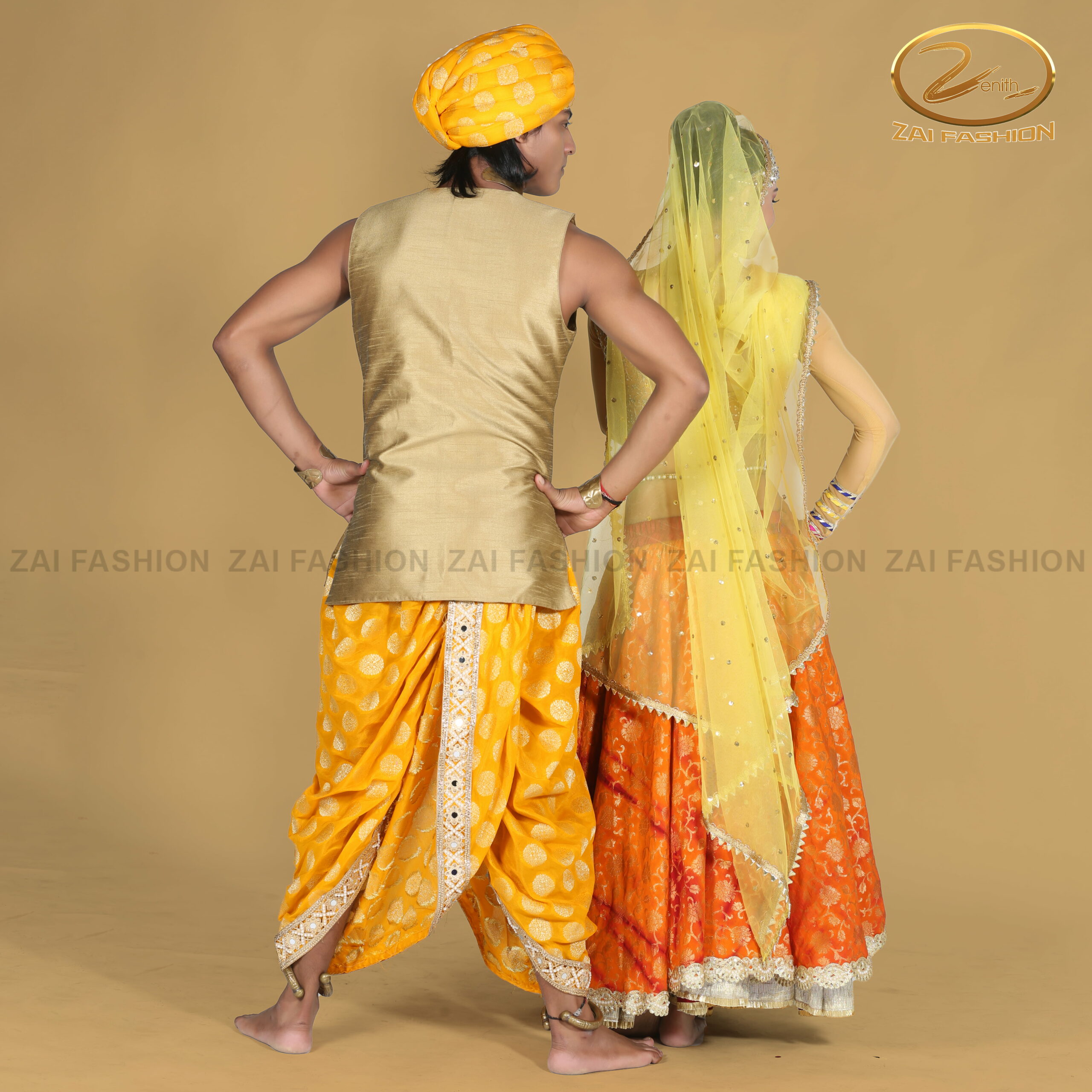Indian Ethnic Couple Outfit - Image 3