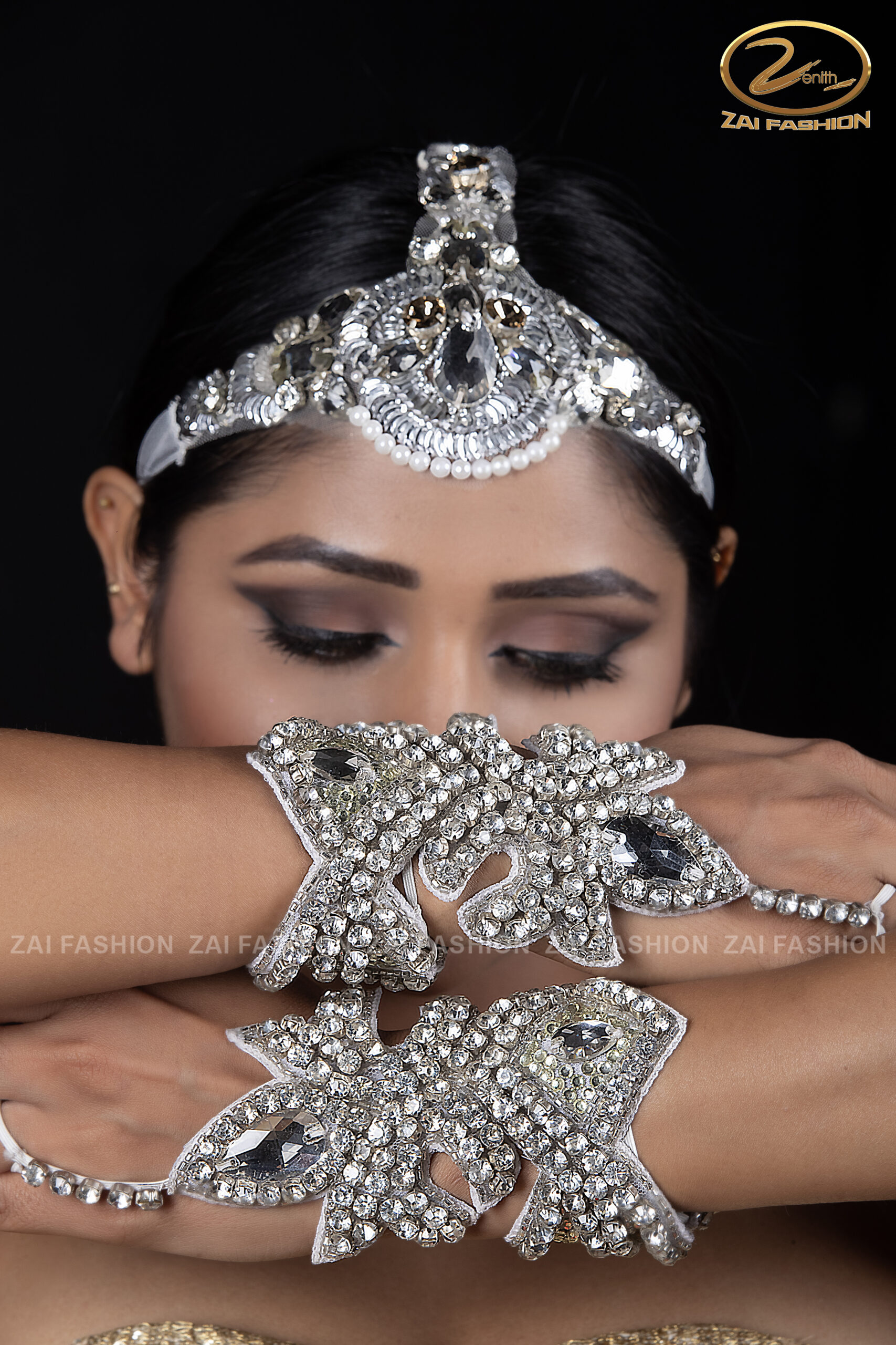 Handmade Silver Crystal set - Image 2