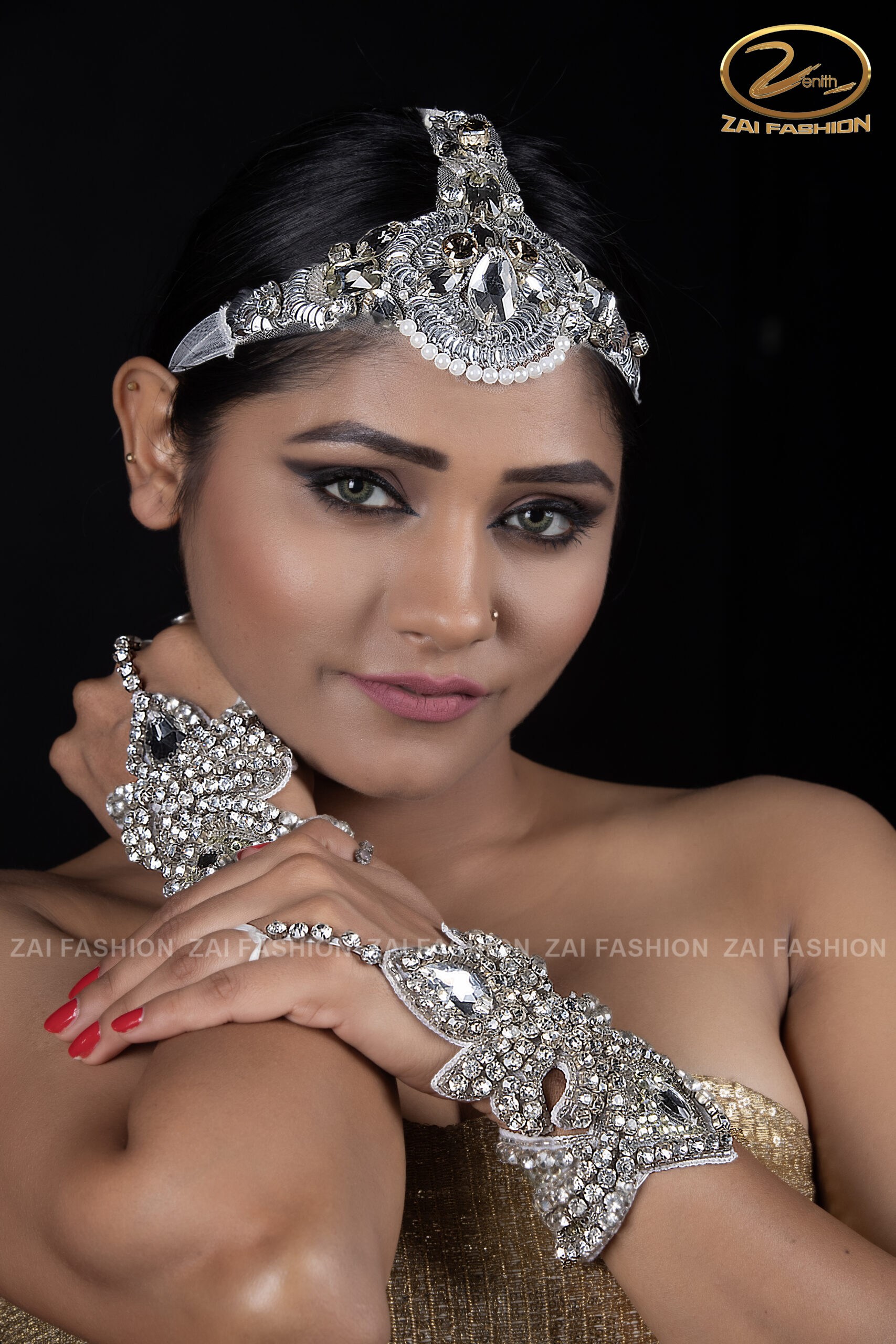 Handmade Silver Crystal set - Image 3
