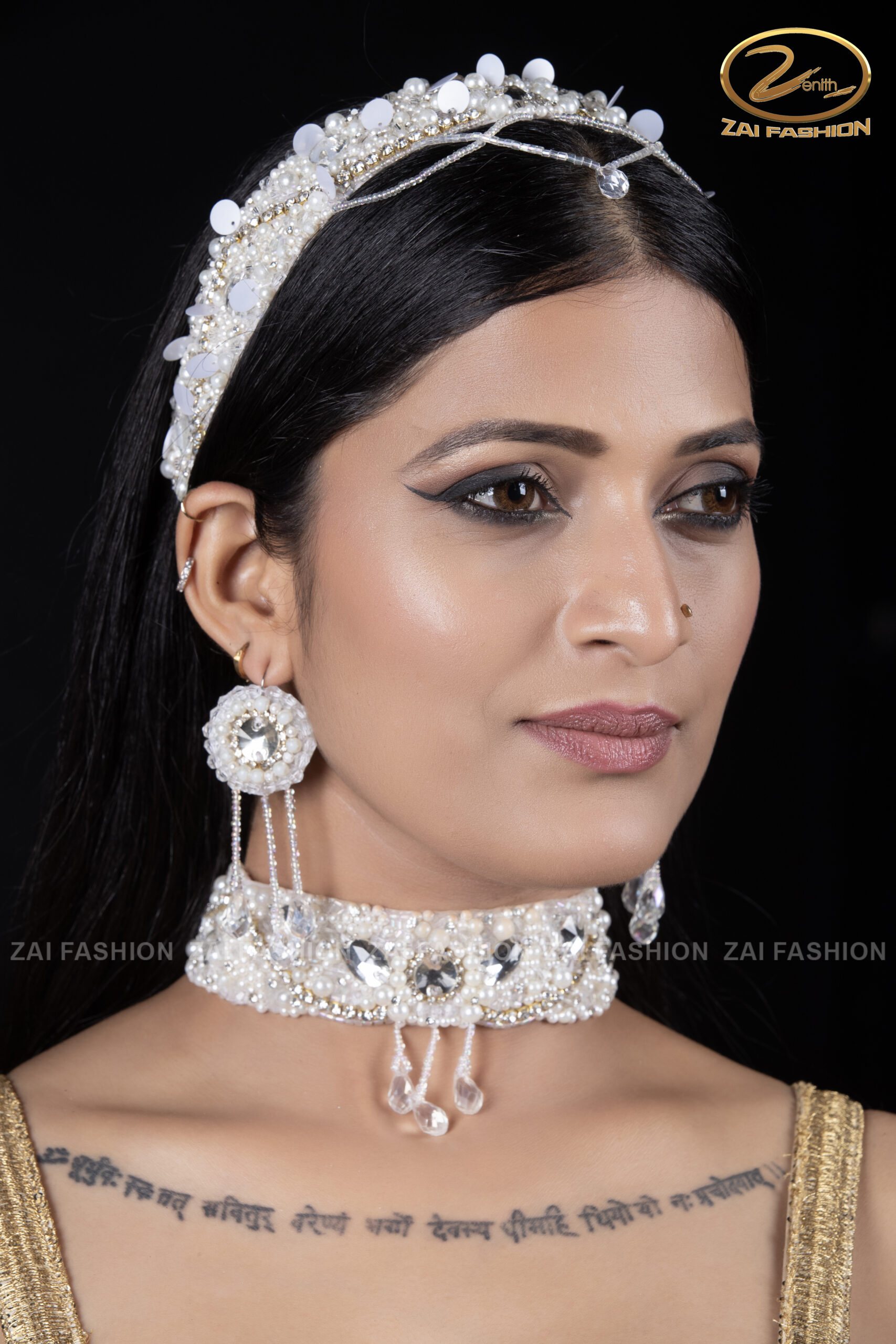 Handmade Crystal Tiara Set - Image 4