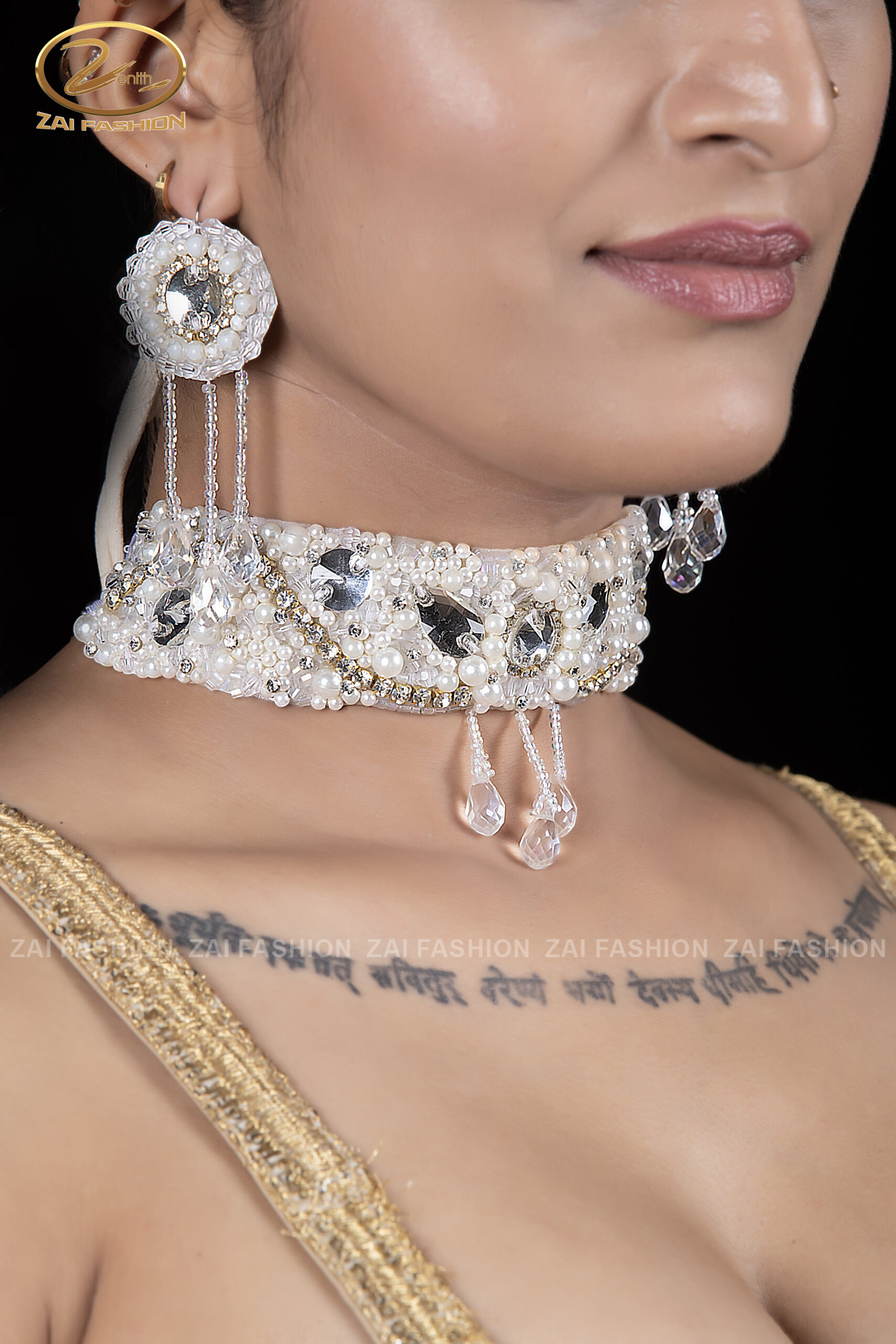 Handmade Crystal Tiara Set - Image 6