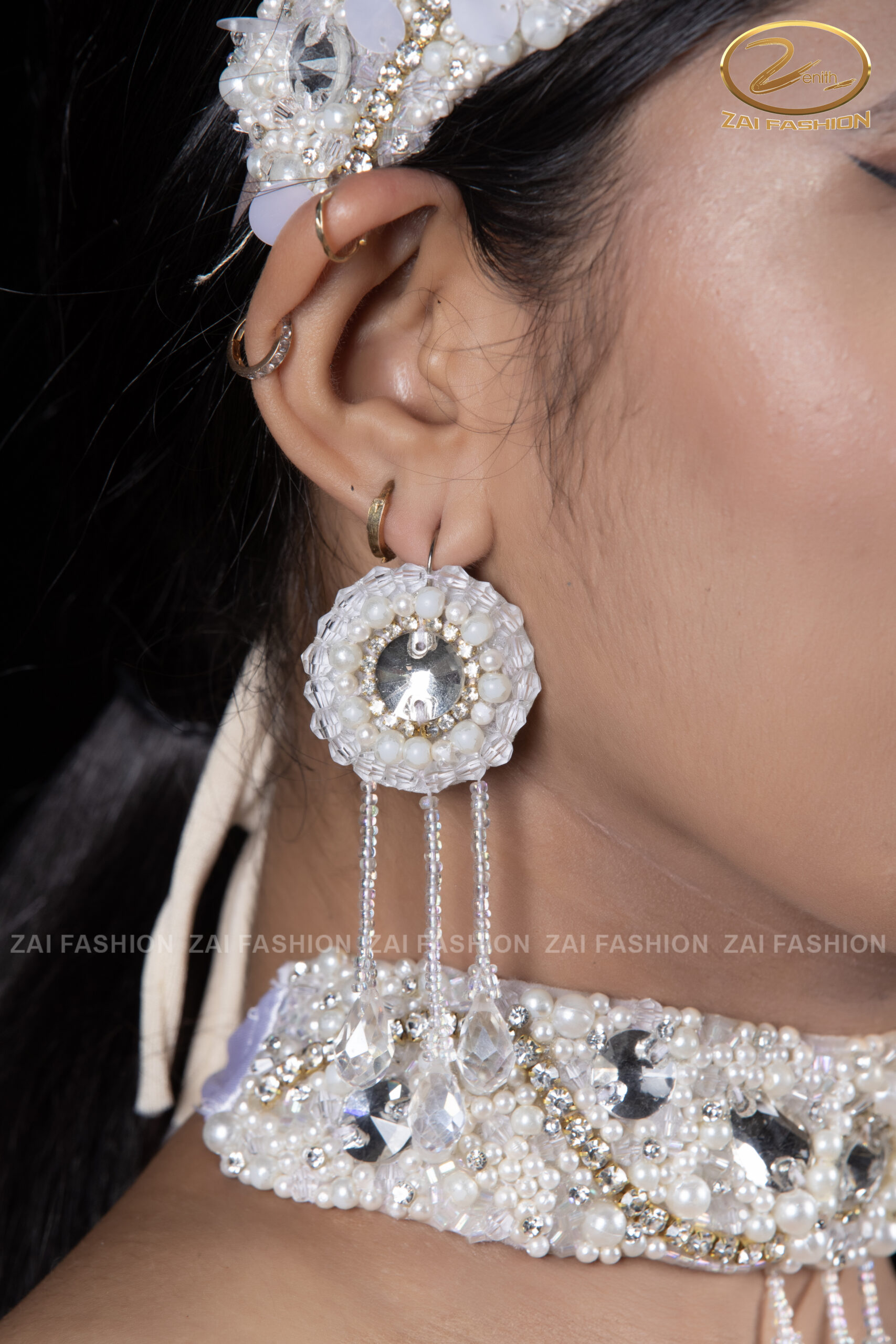 Handmade Crystal Tiara Set - Image 7