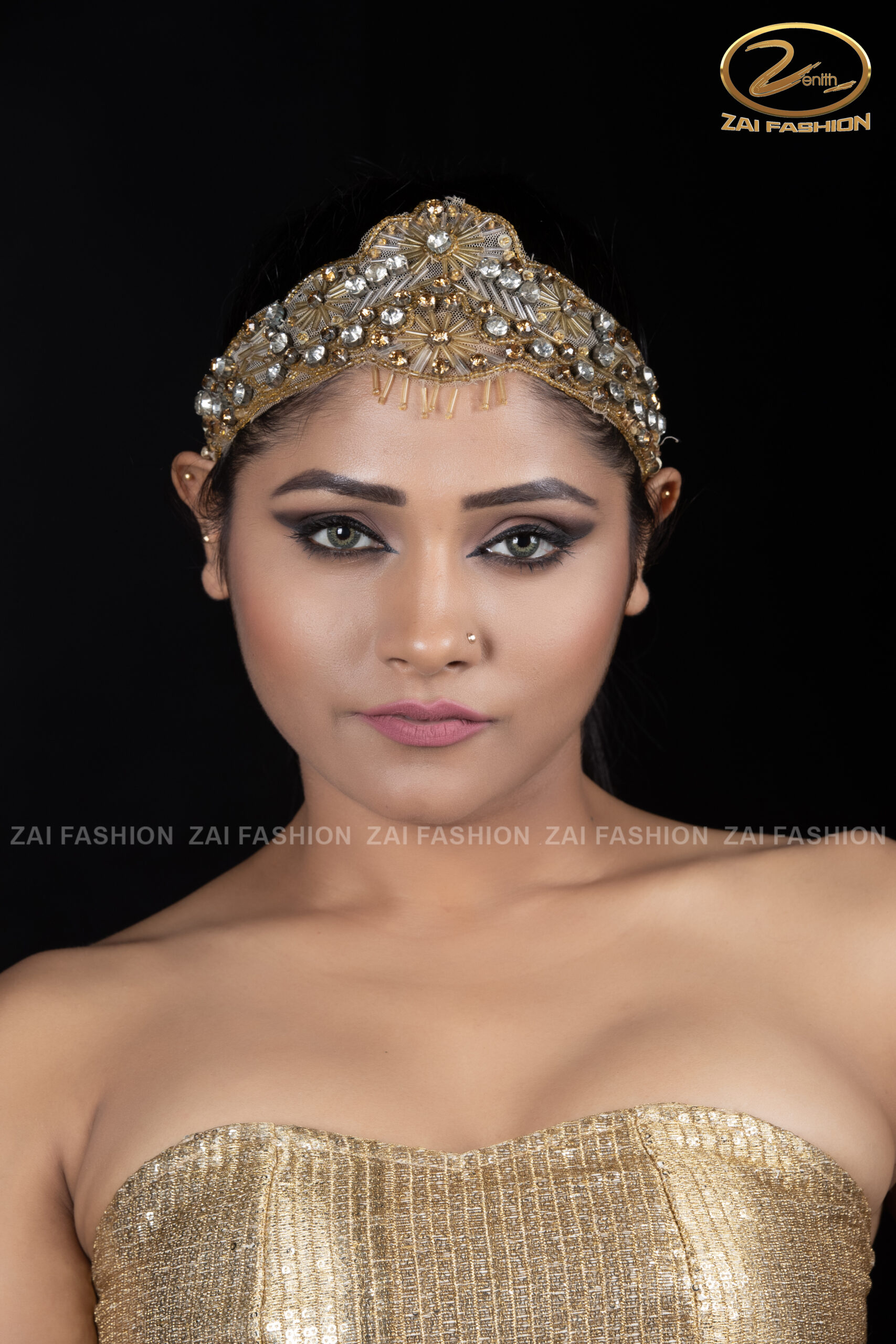 Handmade Golden Mathapatti - Image 3