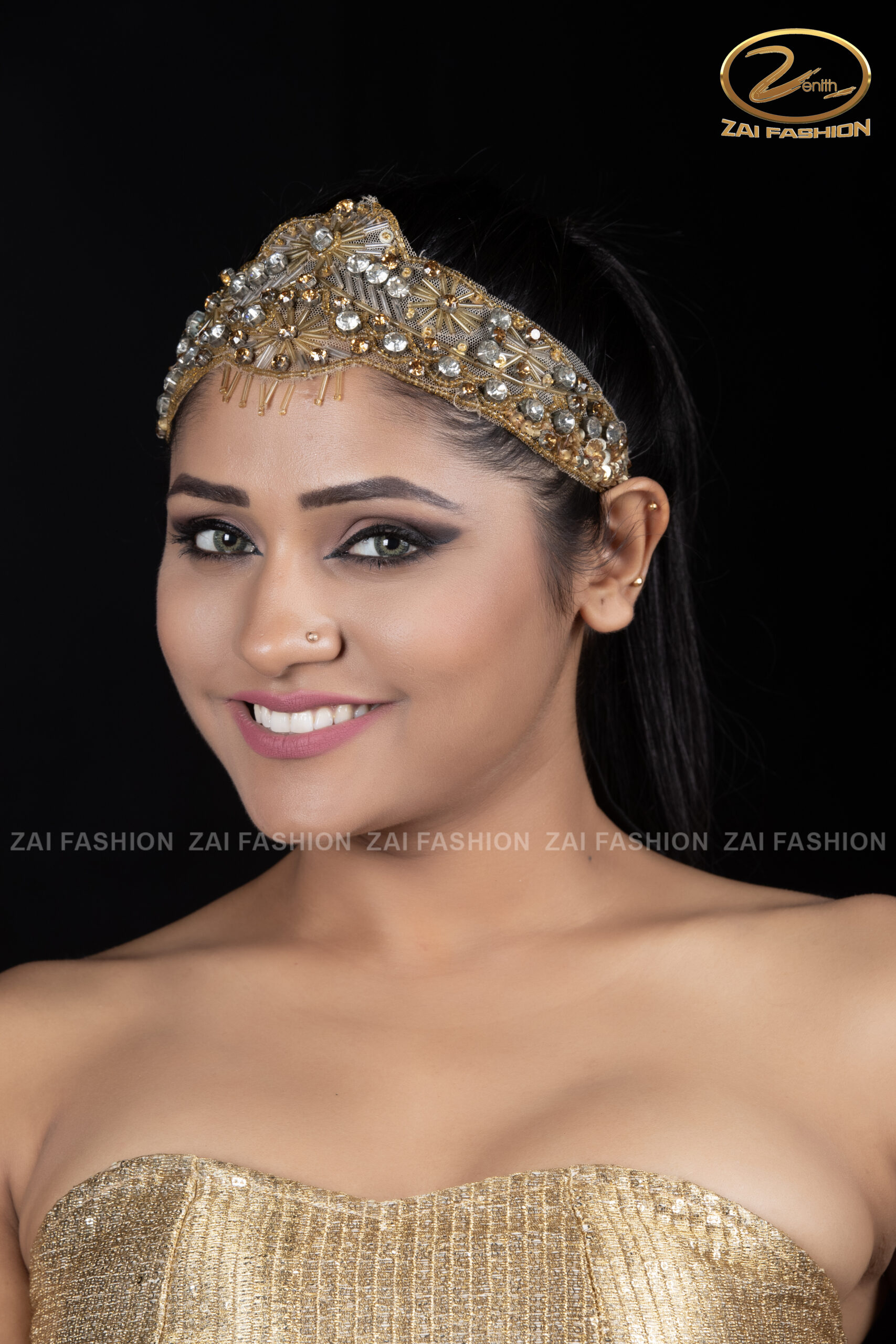 Handmade Golden Mathapatti - Image 5