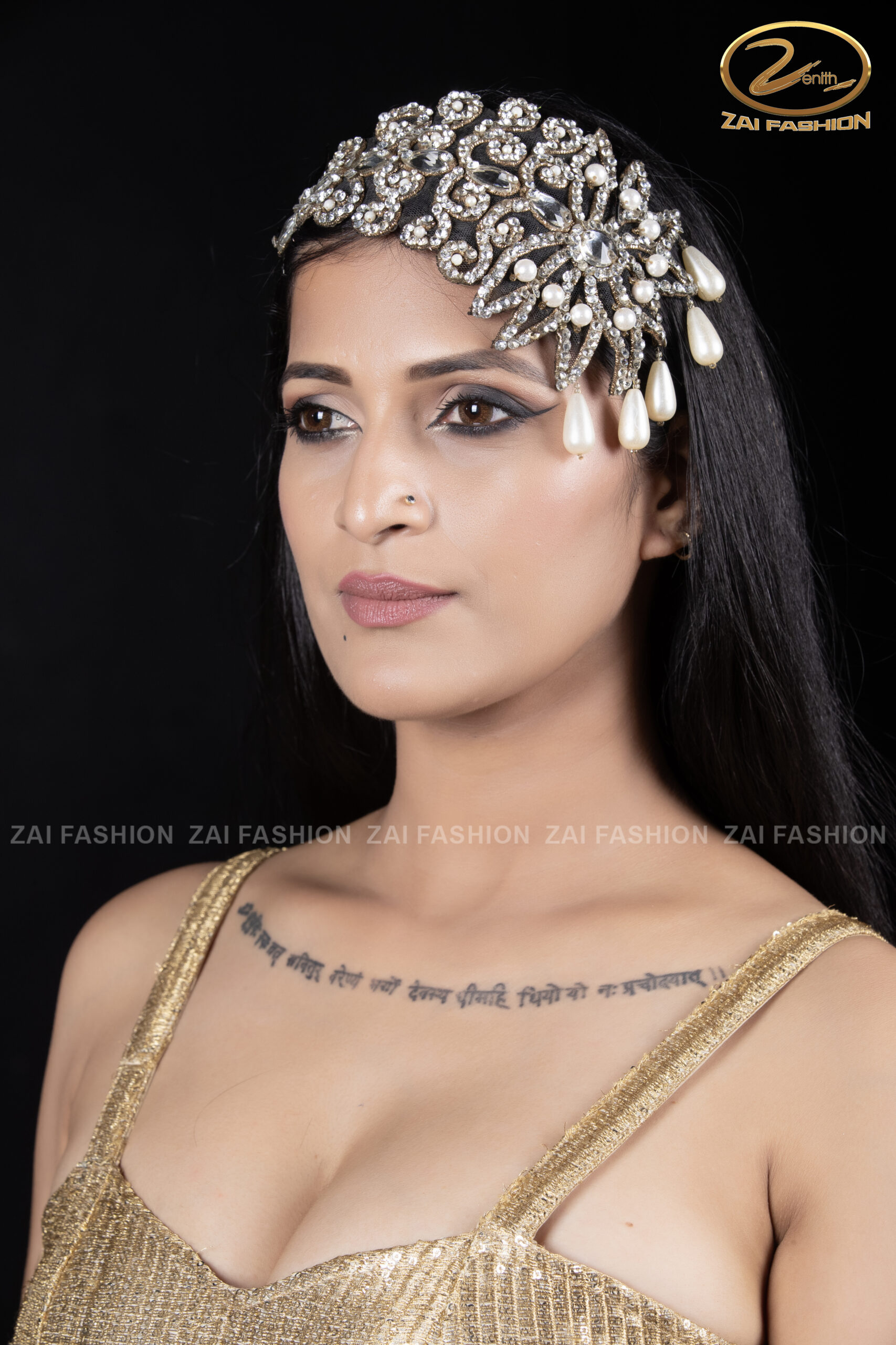 Handmade Floral Headpiece - Image 2