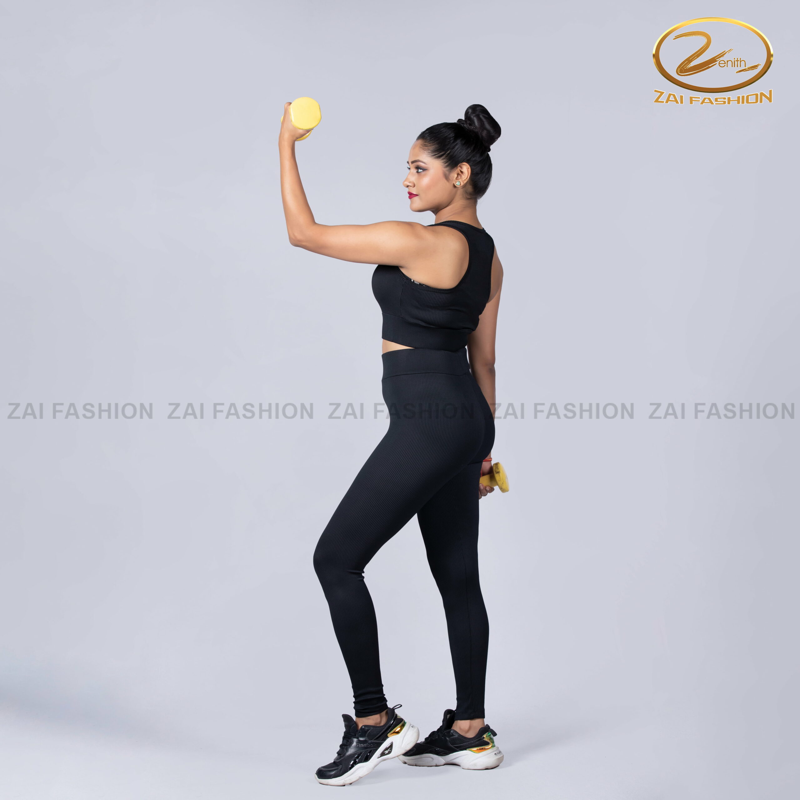 The Classic Black Activewear Set - Image 1