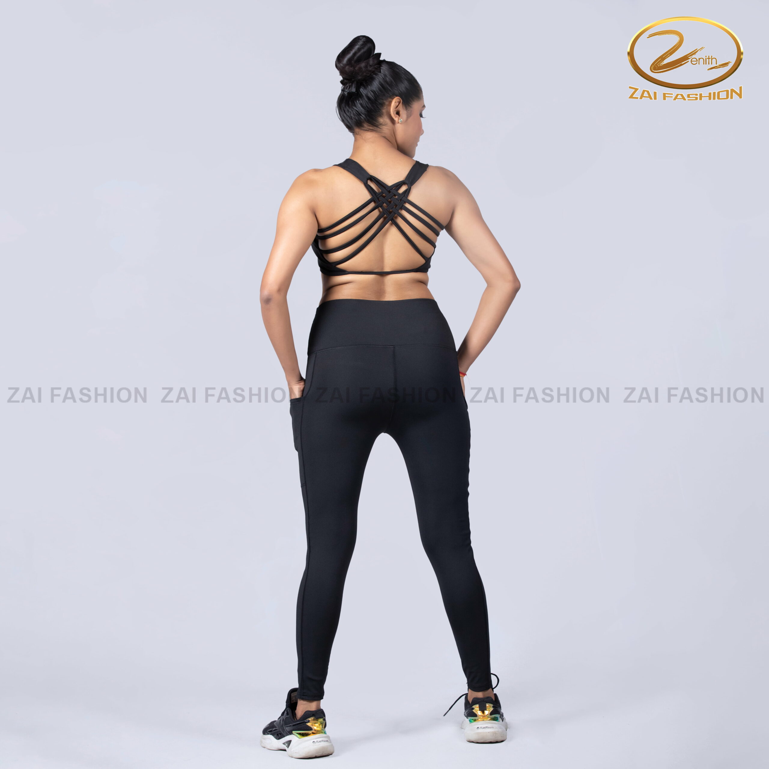 Pocketed Activewear Set - Image 3