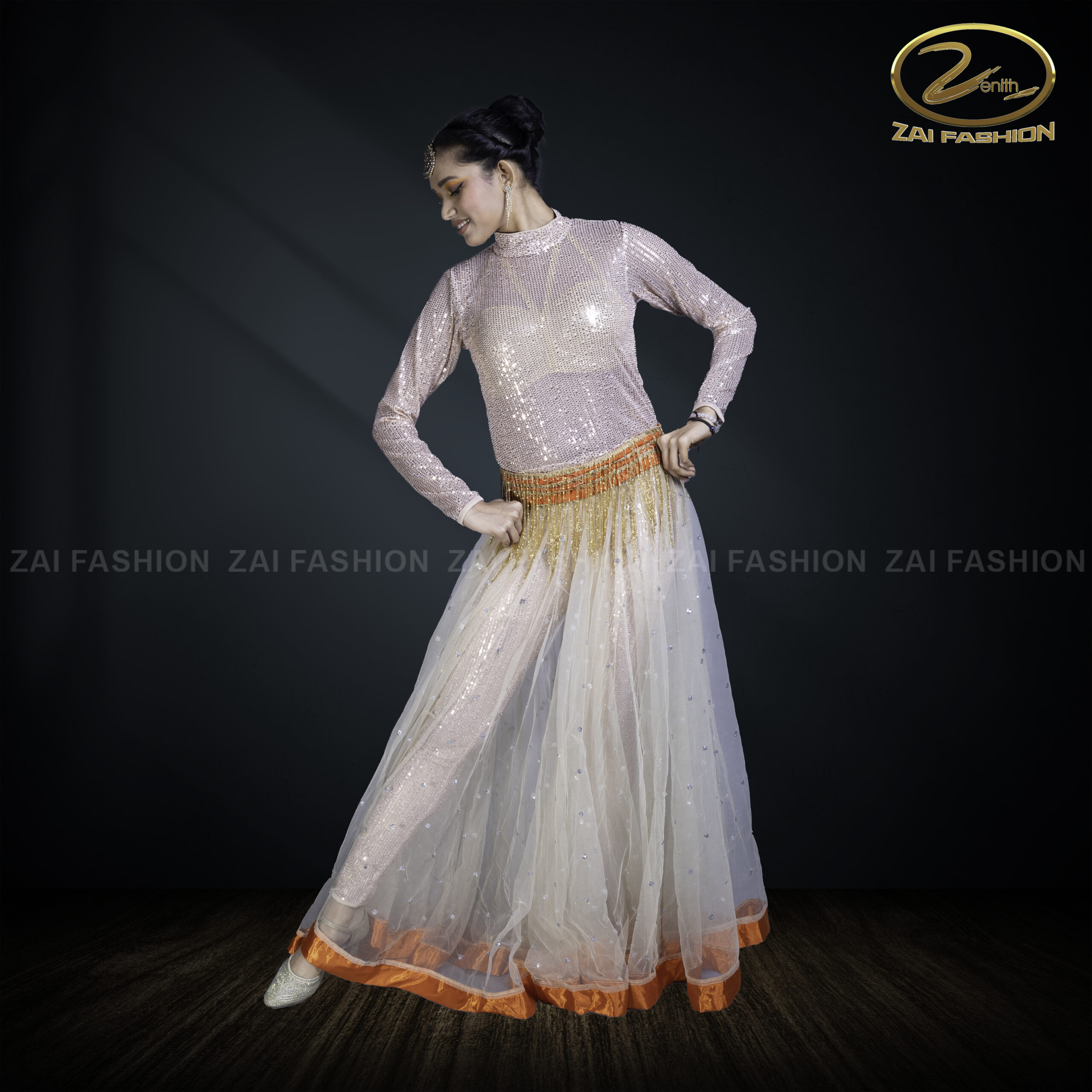A Bollywood Indo - Western Couple Costume - Image 7