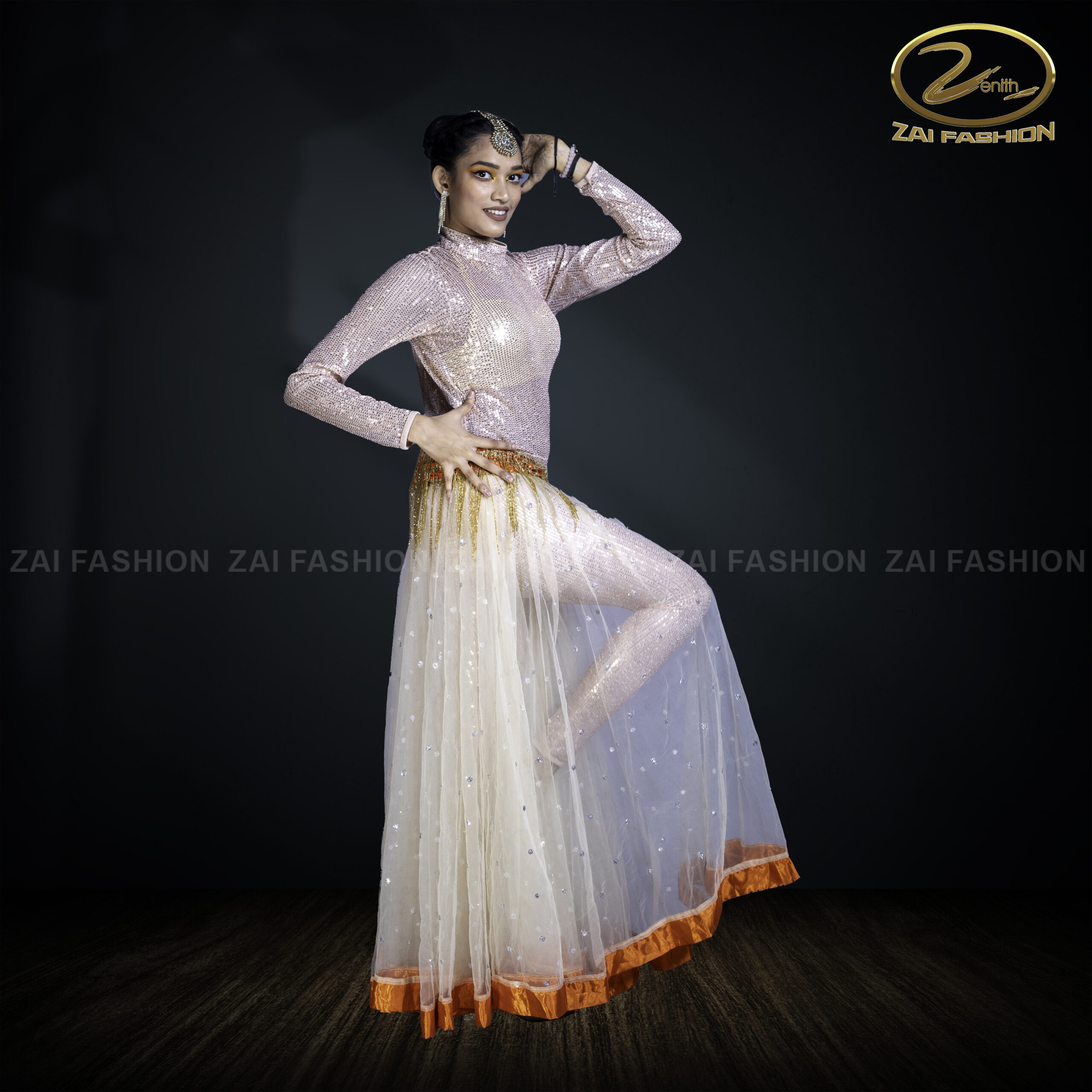 A Bollywood Indo - Western Couple Costume - Image 9