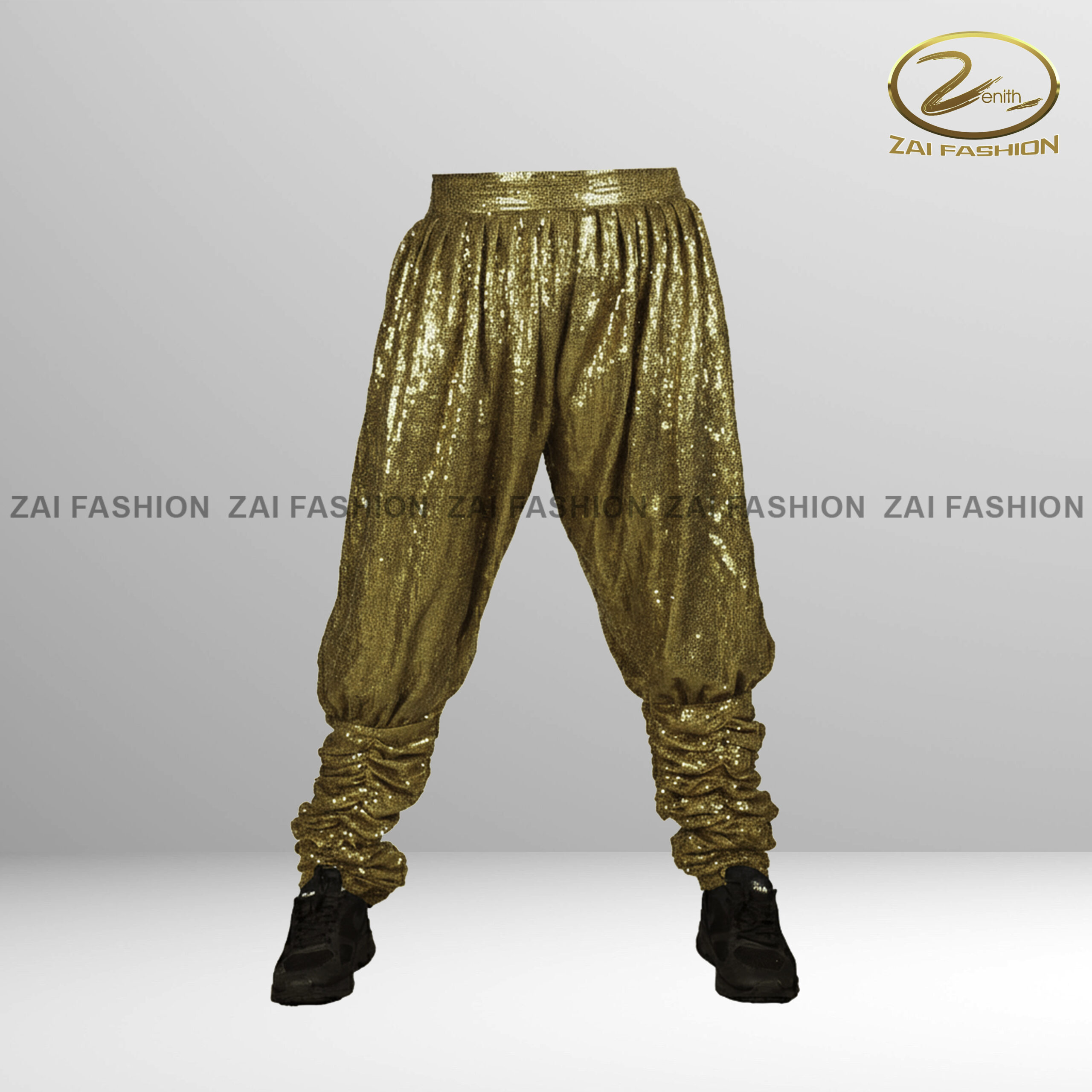 Golden Designer Sequence Pant