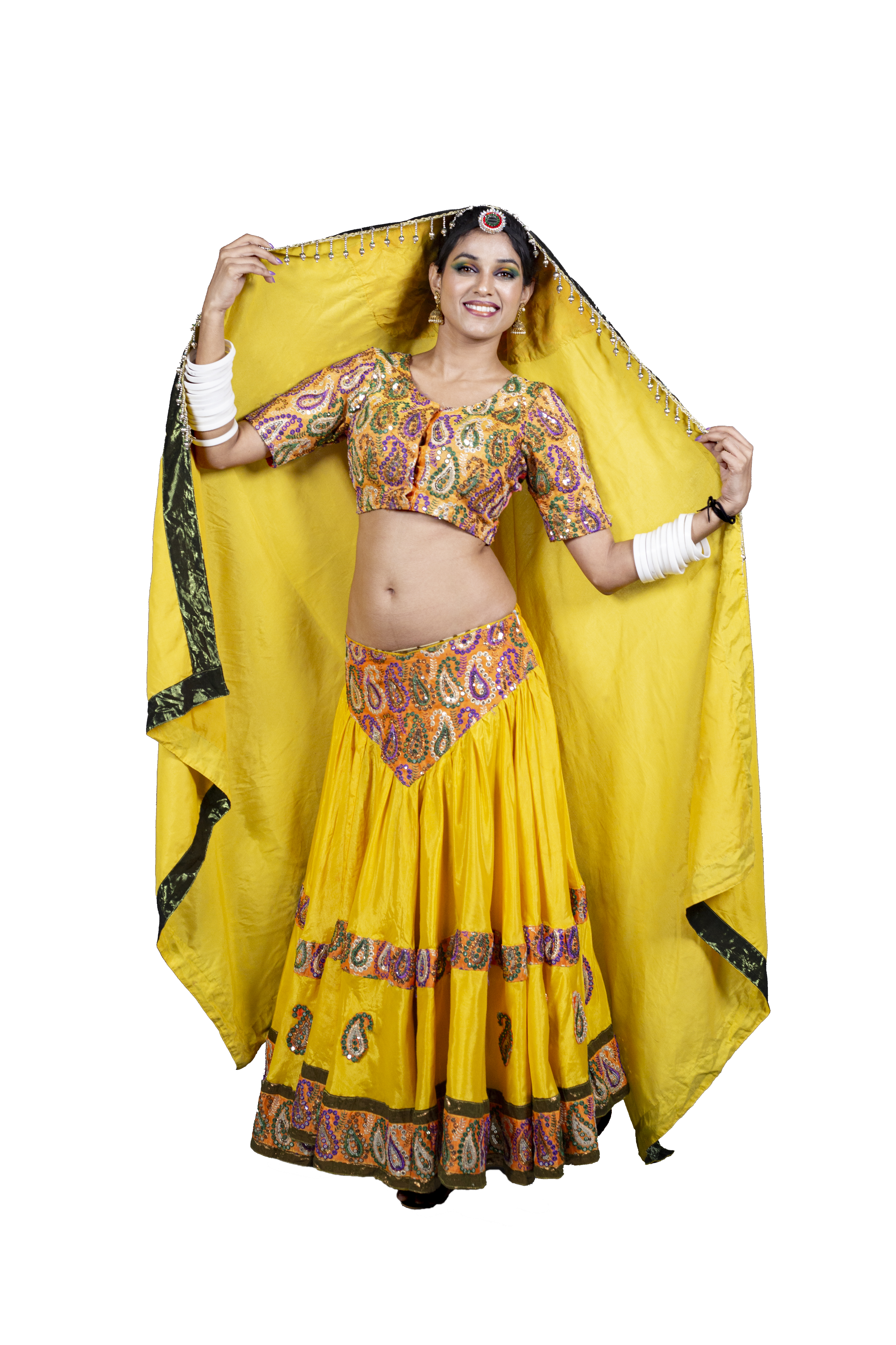 Navratri Special Garba Dress - Girl - Image 2