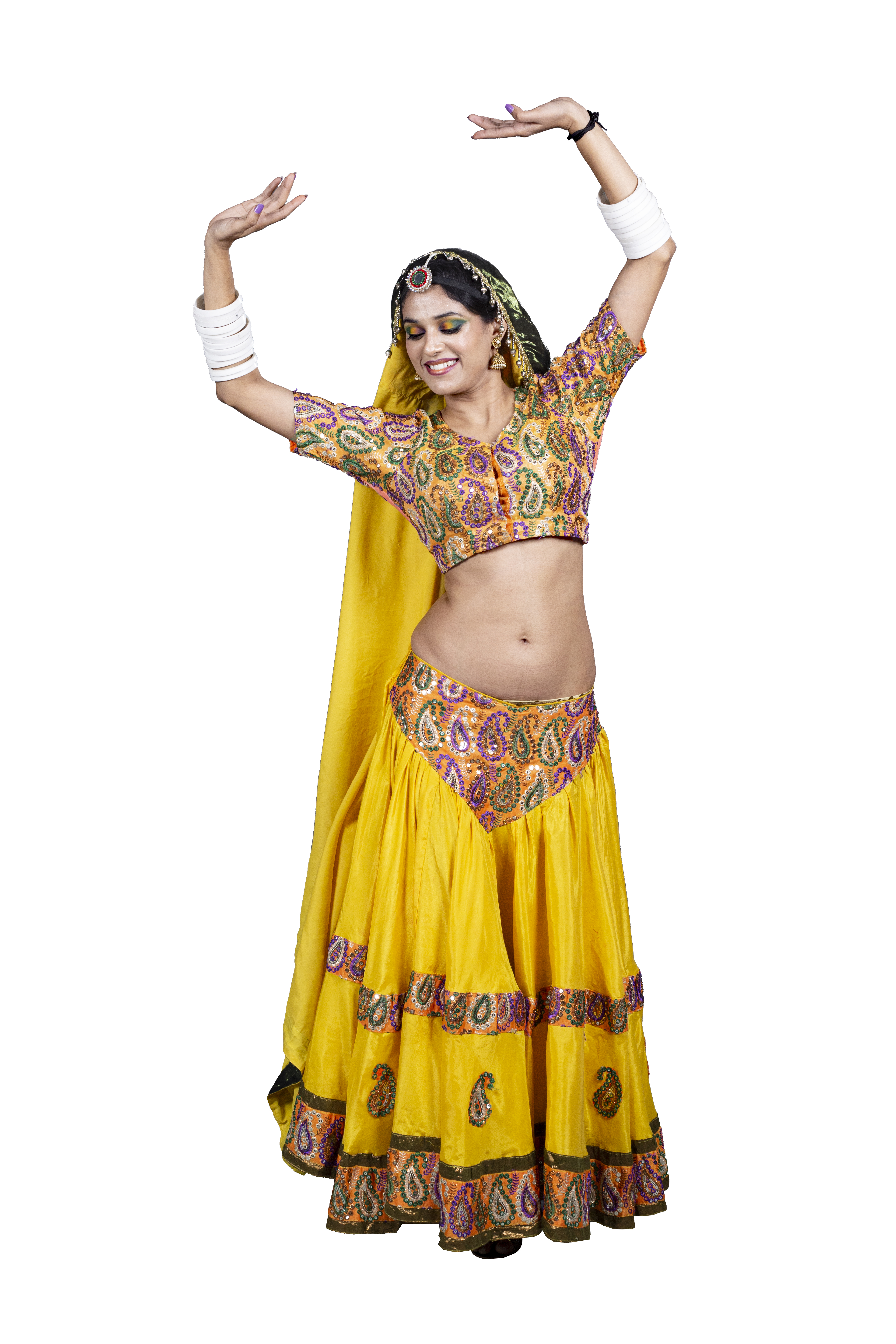 Navratri Special Garba Dress - Girl